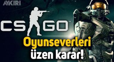 CS:GO'dan oyunseverleri üzen karar