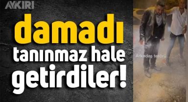 Damadın arkadaşları, uğurlama sırasında şakanın dozunu kaçırdı