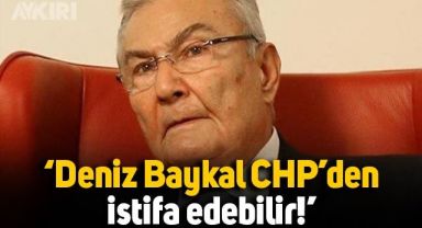 Deniz Baykal iddiası: CHP'den istifa edebilir