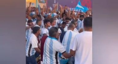 Dünya Kupası'na giden Katar'daki Arjantin taraftarları