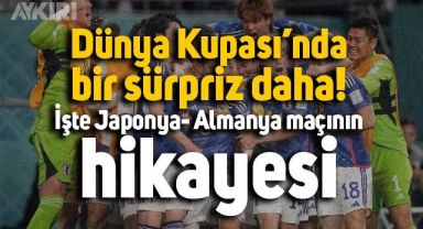 Dünya Kupası'nda bir sürpriz daha: Japonya Almanya'yı devirdi