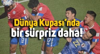 Dünya Kupası'nda bir sürpriz sonuç daha!