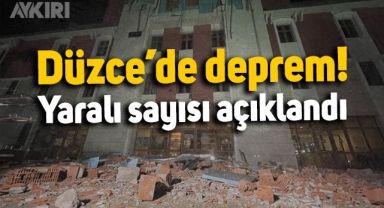 Düzce depremi sonrası Fahrettin Koca yaralı sayısını ve son durumu açıkladı