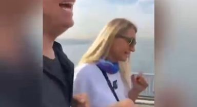 Ekrem İmamoğlu ve Dilek İmamoğlu'nun diyaloğu izleyenleri gülümsetti