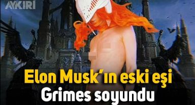 Elon Musk'ın eski eşi Grimes soyundu