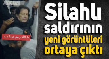 Eski Pakistan Başbakanı İmran Han'a gerçekleştirilen silahlı saldırının yeni görüntüleri ortaya çıktı