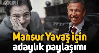 Fazıl Say'dan Mansur Yavaş için adaylık paylaşımı