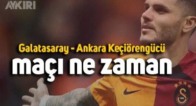 Galatasaray- Keçiörengücü maçı ne zaman? Galatasaray-Keçiörengücü maçı hangi kanalda? Saat kaçta?