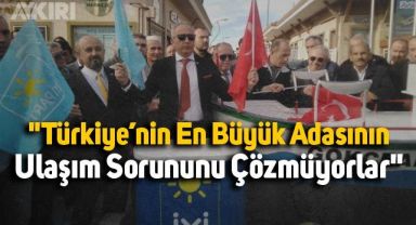 Gökçeada Belediye Başkanı Ünal Çetin: Türkiye'nin en büyük adasının ulaşım sorununu çözmüyorlar