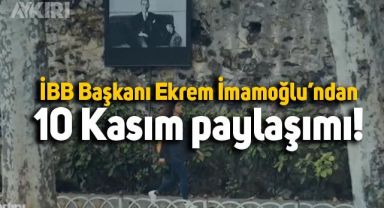 İBB Başkanı Ekrem İmamoğlu'nun 10 Kasım dolayısıyla yayınladığı video