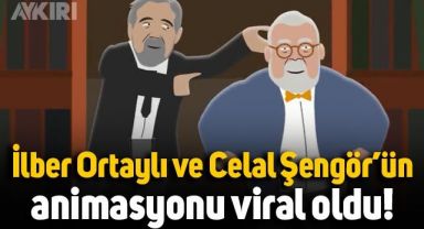 İlber Ortaylı ve Celal Şengör'ün animasyonu viral oldu