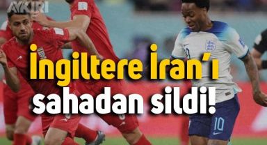 İngiltere İran'ı 6 golle sahadan sildi