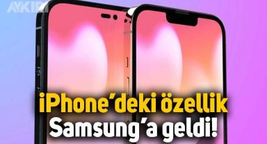 iPhone'da yıllardır olan özellik Samsung'a da geldi