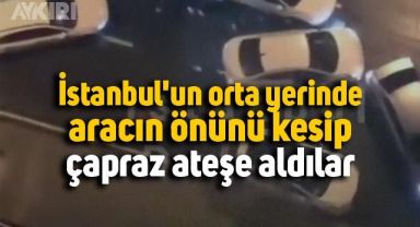 İstanbul Ataşehir'de film sahnelerini aratmayan görüntüler