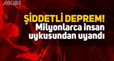 İstanbul ve Ankara'da deprem! Düzce merkezli deprem milyonlarca insanı uykusundan uyandırdı