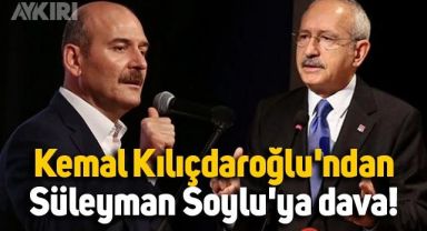 Kemal Kılıçdaroğlu'ndan Süleyman Soylu'ya 5 kuruşluk dava