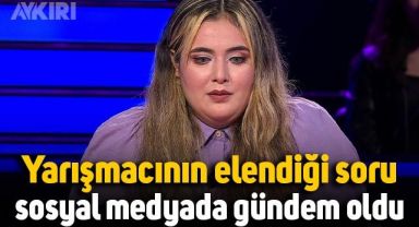 'Kim Milyoner Olmak İster'de yarışmacı bu soruda elendi: Beşi beş kuruştan beş yumurta kaç kuruş eder?