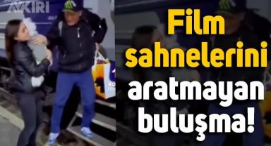 Köpek ve sahibinin buluşma anı, film sahneleri aratmadı