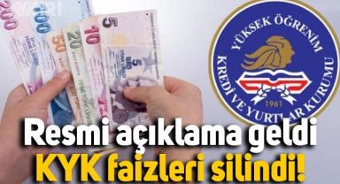 KYK borç faizleri silindi mi? Bakan Kasapoğlu'ndan açıklama! E-devlet borç sorgulama ekranı...