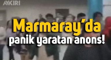 Marmaray Üsküdar durağında panik yaratan 