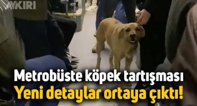 Metrobüsteki sokak köpeği tartışmasında yeni detaylar ortaya çıktı