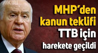 MHP kanun teklifini sundu: Türk Tabipleri Birliği’nden ‘Türk’ ibaresi kaldırılsın