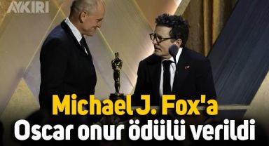 Michael J. Fox'a Oscar onur ödülü verildi, dakikalarca ayakta alkışlandı
