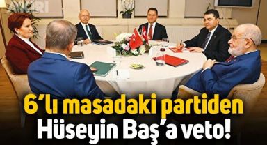 Millet İttifakı'na katılmak isteyen Hüseyin Baş'a 6'lı masadaki bir partiden veto