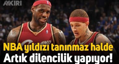 NBA yıldızı Delonte West tanınmaz halde, artık dilencilik yapıyor