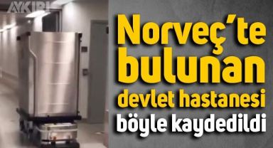 Norveç'te bulunan devlet hastanesinin görüntüleri