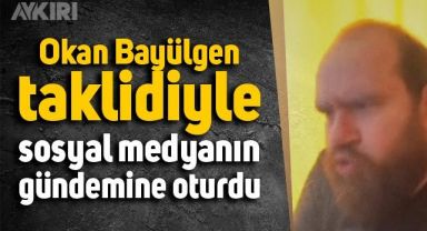 Okan Bayülgen taklidi yapan fenomen