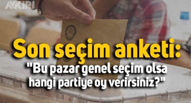 ORC Araştırma son yaptığı anketin sonuçlarını paylaştı