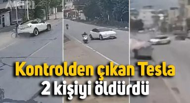 Otomatik pilotu kontrolden çıkan Tesla 2 kişiyi öldürdü