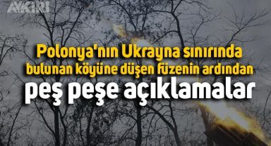 Polonya'nın Ukrayna sınırında bulunan köyüne füze düştü! Ülkelerden peş peşe açıklamalar