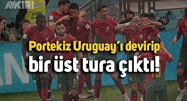 Portekiz Uruguay'ı devirip bir üst tura çıktı
