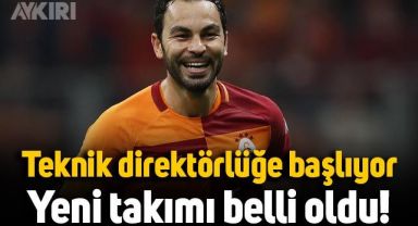 Selçuk İnan teknik direktörlüğe başlıyor, yeni takımı belli oldu