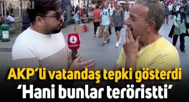 Sokak röportajında çarpıcı anlar: AKP - HDP görüşmesini böyle yorumladı