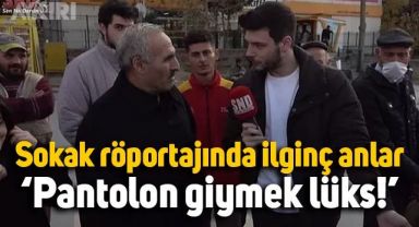 Sokak röportajında