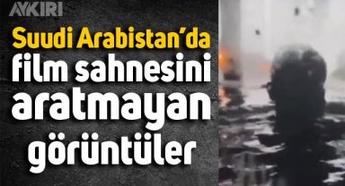 Suudi Arabistan'ı vuran sel sonrası ortaya çıkan ilginç görüntüler