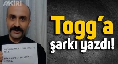 Togg için şarkı yapan vatandaş: 