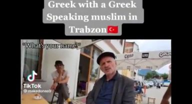 Trabzon'a giden Yunan genç, Rumca konuşan köylüyü görünce büyük şaşkınlık yaşadı