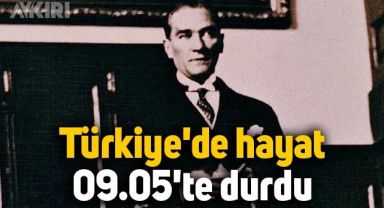 Türkiye'de hayat 09.05'te böyle durdu