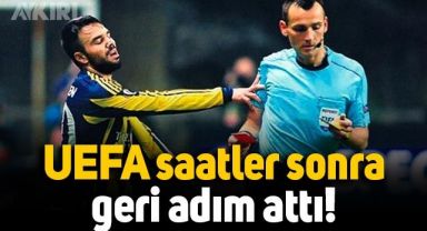UEFA saatler sonra geri adım attı: Fenerbahçe maçına atadığı Ivan Bebek’i değiştirdi