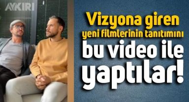 Ümit Erdim ve Ahmet Kural'dan videolu film tanıtımı
