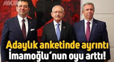 Vedat Milor'un Cumhurbaşkanı adaylığı anketinde Ekrem İmamoğlu ayrıntısı