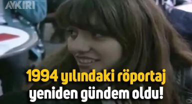1994 yılında yapılan sokak röportajı yeniden gündem oldu