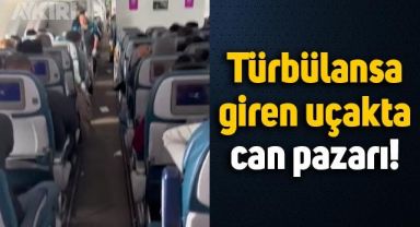 288 kişinin bulunduğu uçak türbülansa girdi, onlarca kişi yaralandı
