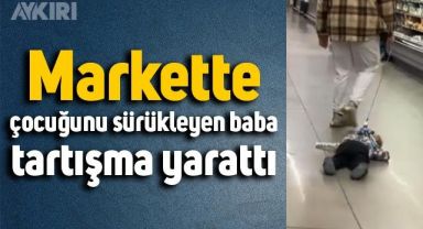 ABD'de çocuğunu yerde sürükleyen baba, tartışma konusu oldu