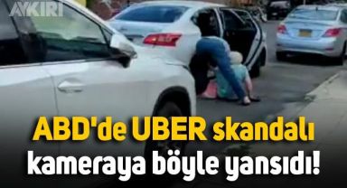 ABD'de UBER sürücüsü 78 yaşındaki kadını gasp edip kaçarken yakalandı