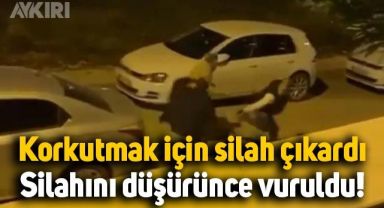 Adana'da silahını yere düşürünce vuruldu